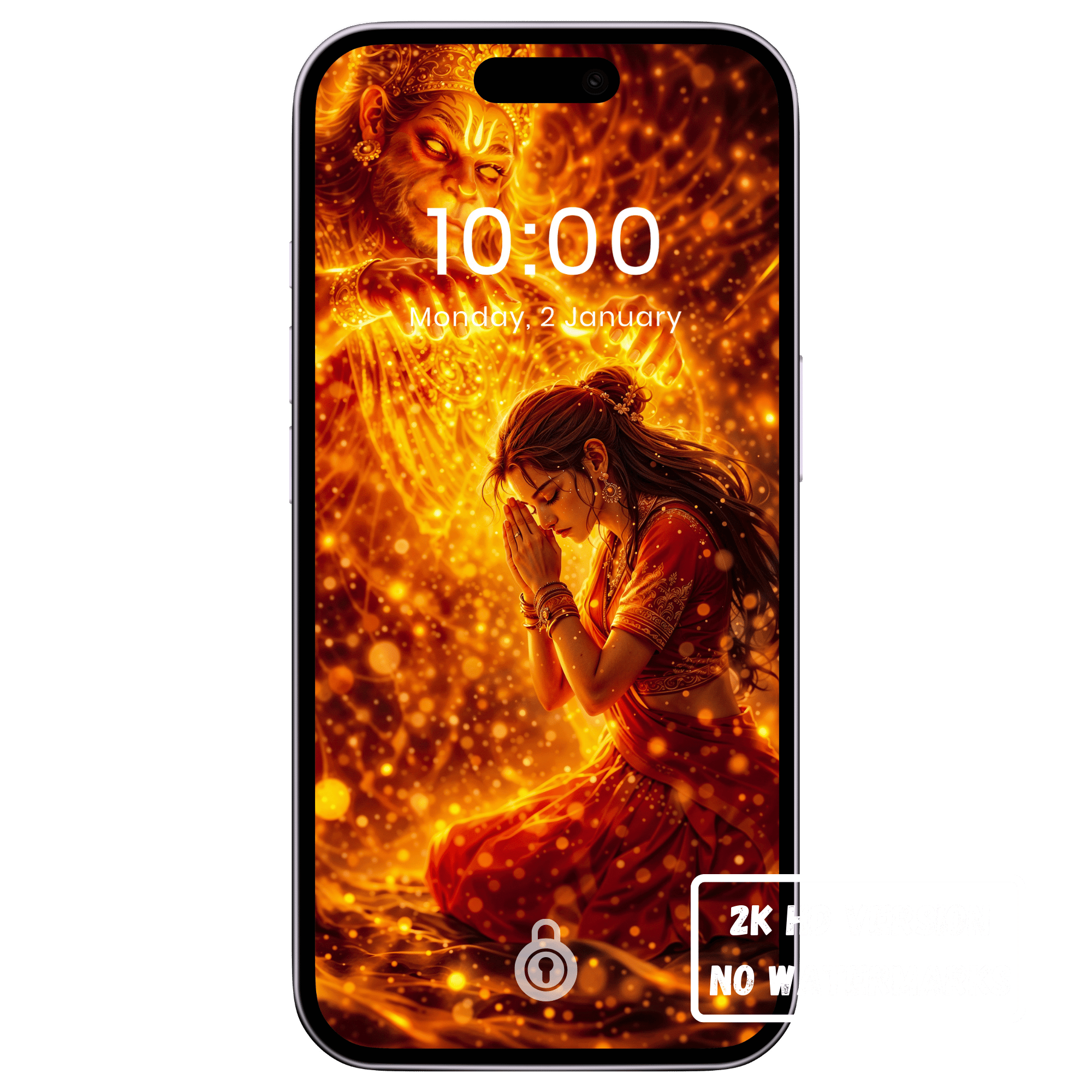 Devotee Blessed by Lord Hanuman